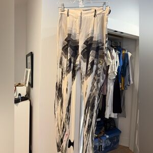 Bec + bridge silk patterned pant